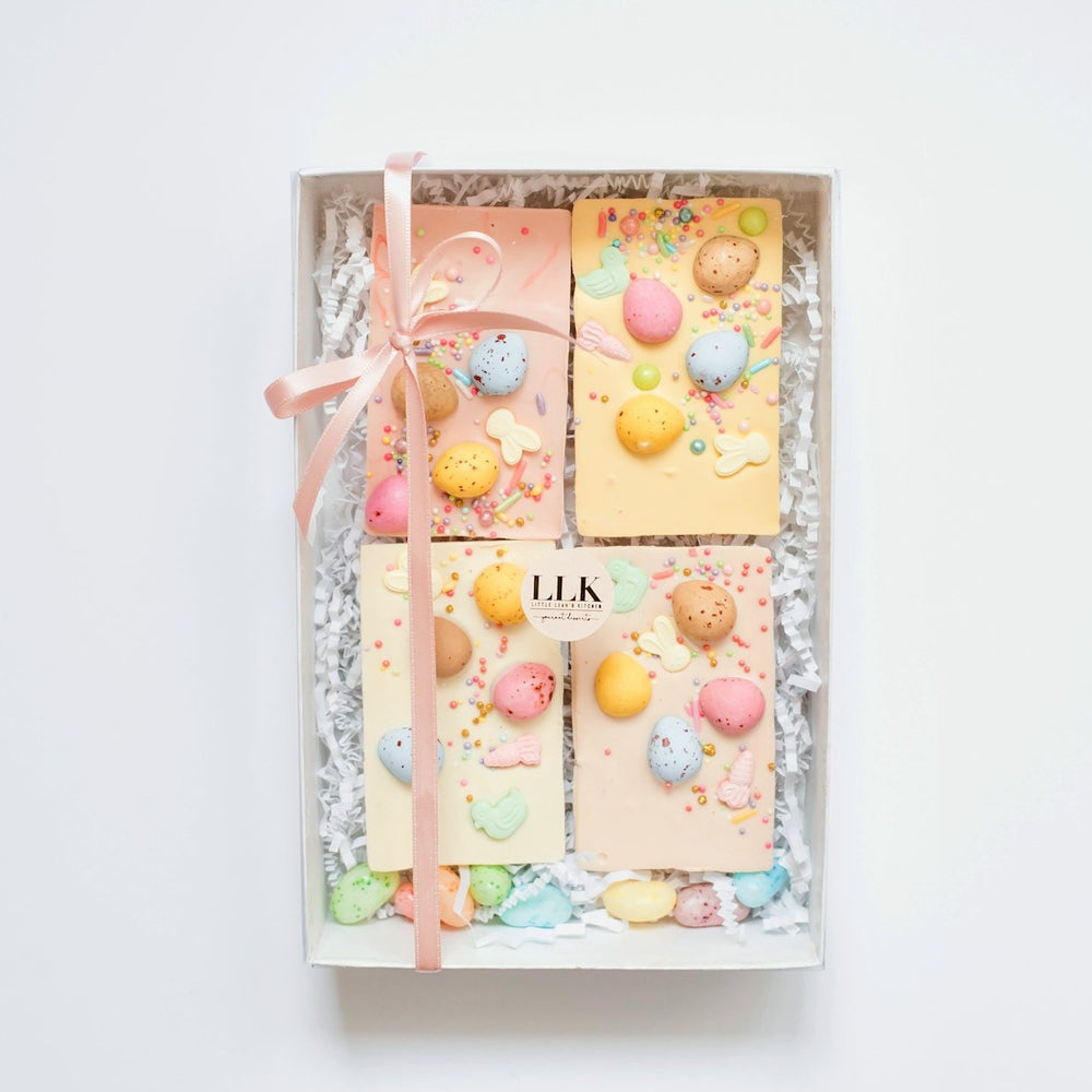 Easter | White Chocolate Bars Set of 4